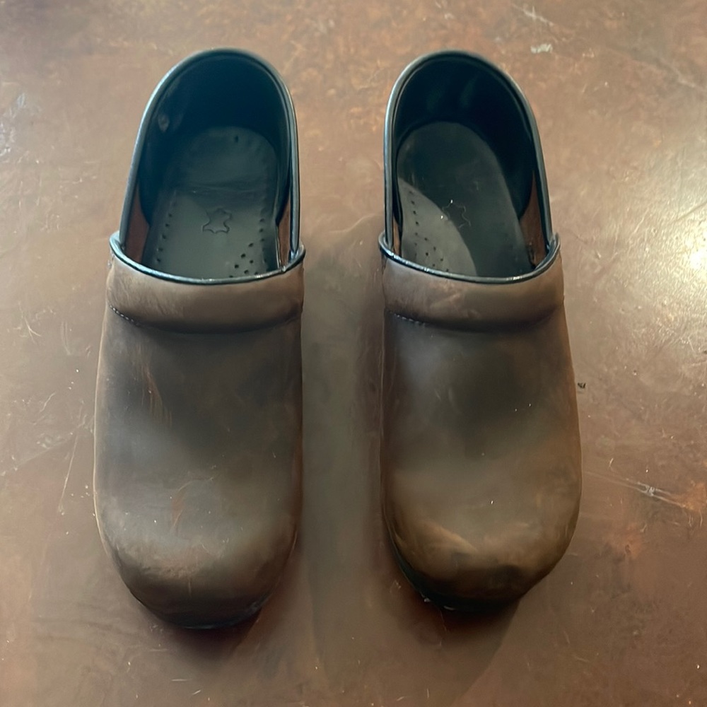 Brown Dansko Clogs